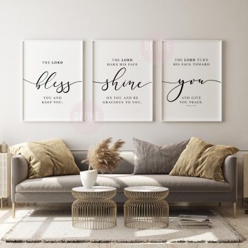 The Lord Bless You And Keep You, Numbers 6:24, Printable Artwork