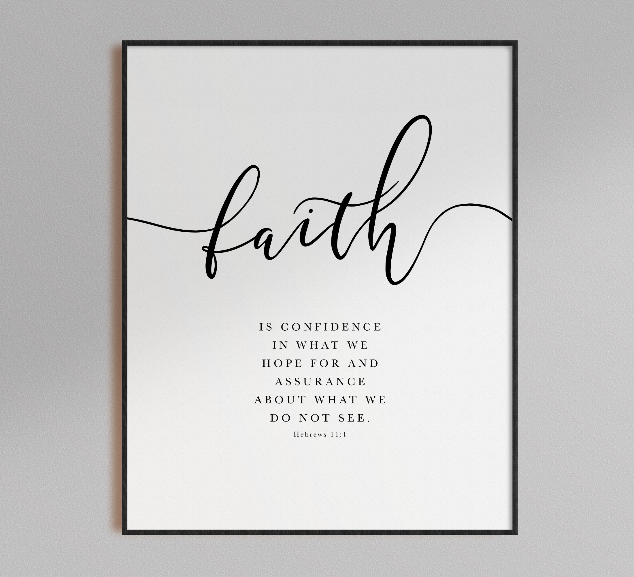 Faith Hope Love Scripture Set, Printable Artwork - Image 3