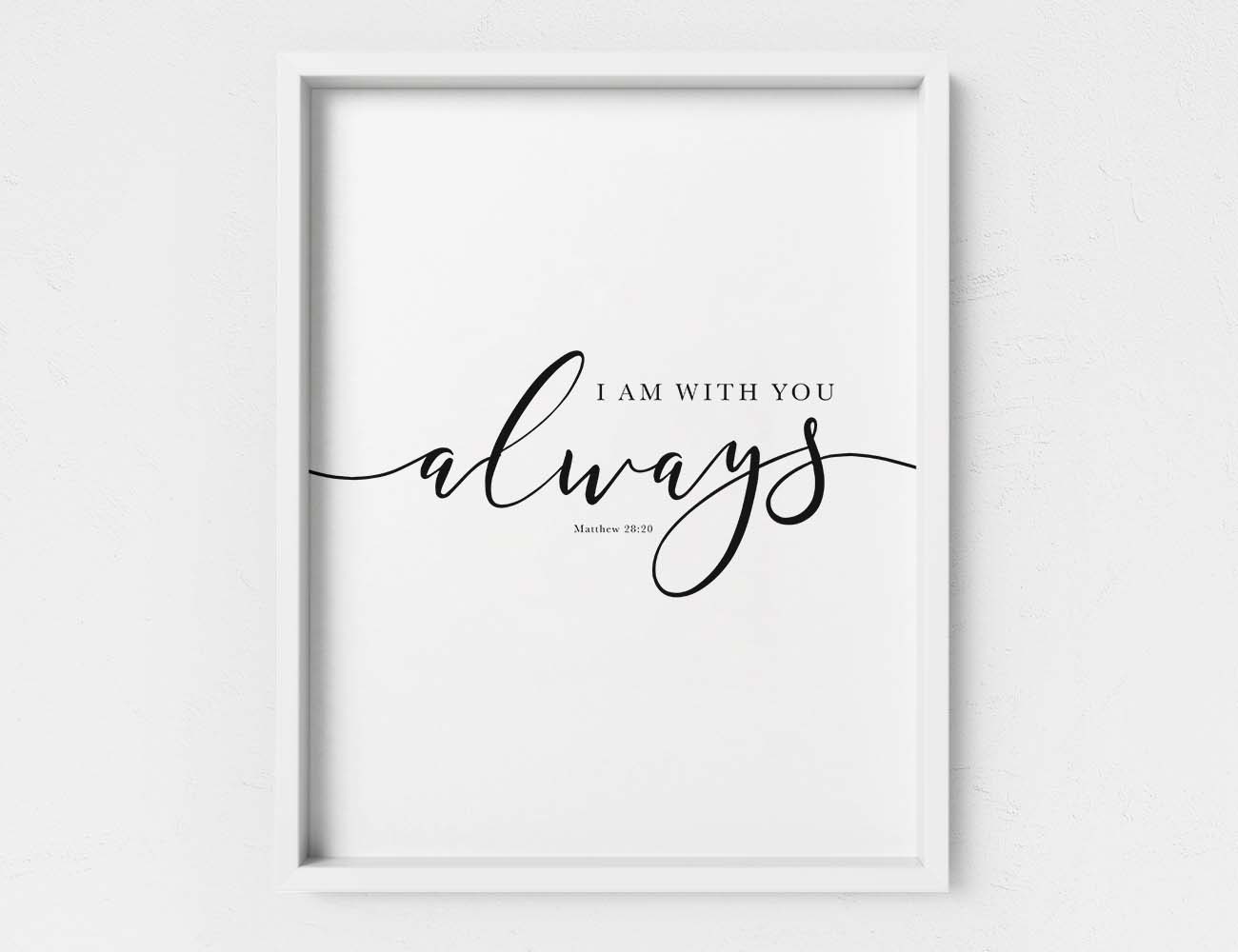 Scripture Set, Psalm 46, 1 corinthians 13, Matthew 28, Printable Artwork - Image 5