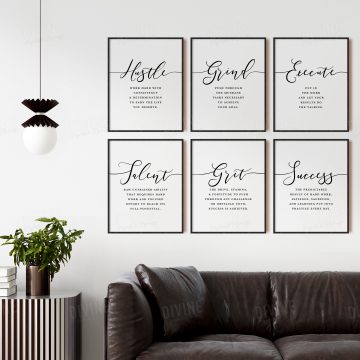 Set of 12 Definition Printable Artwork