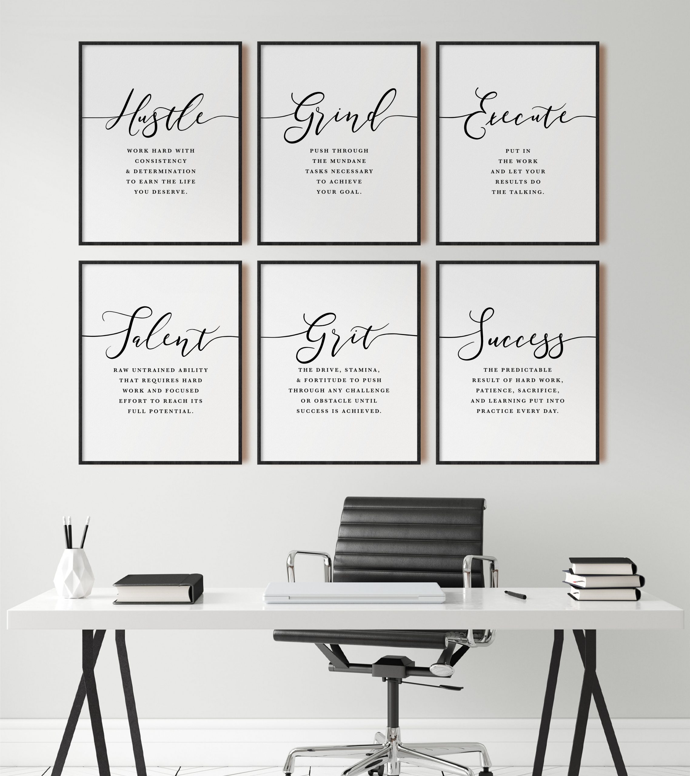 Set of 6 Definition Printable Artwork - Image 2