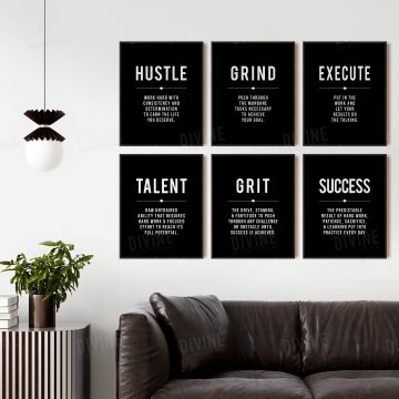 Set of 12 Definition Printable Artwork