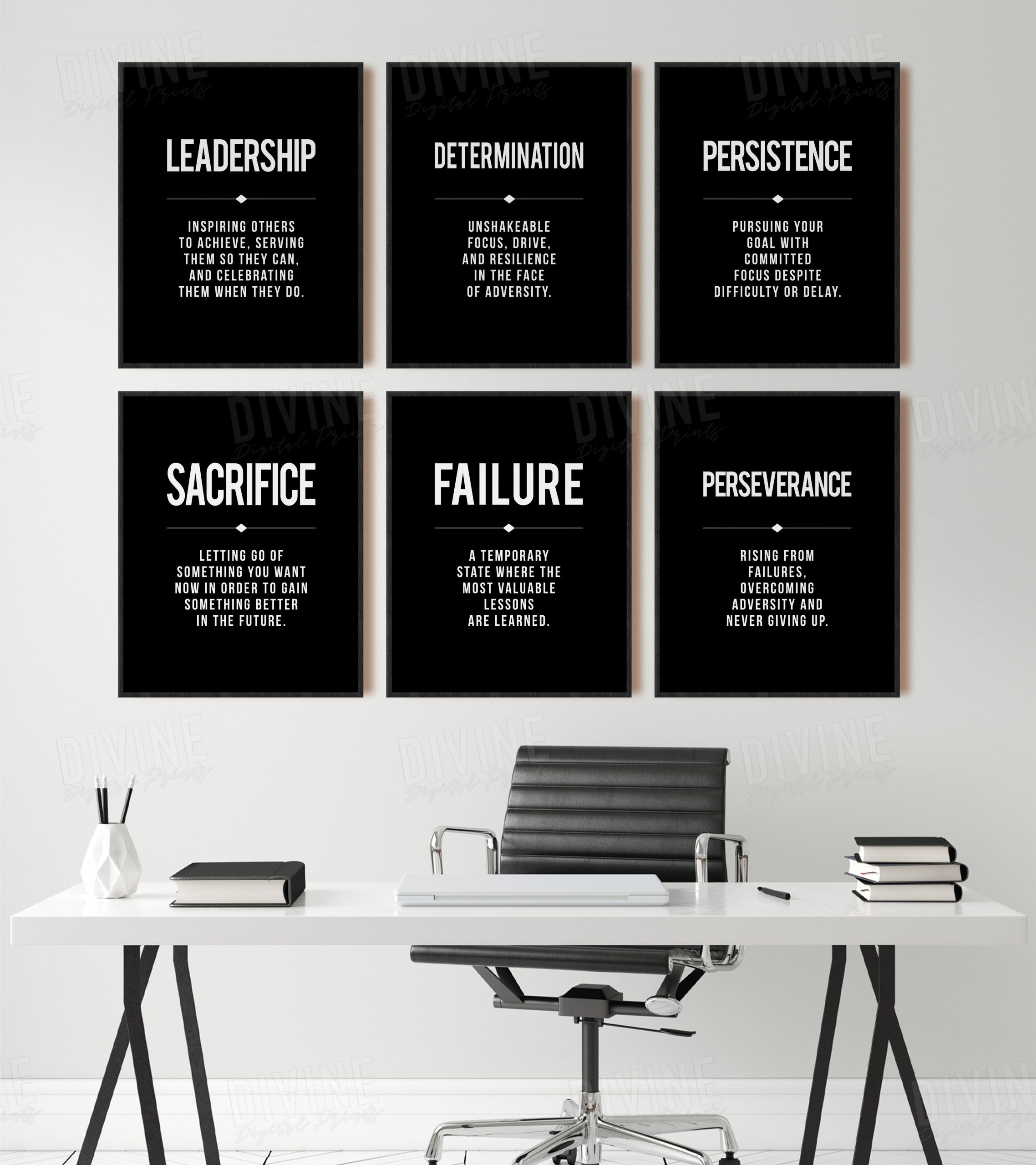 Set of 12 Definition Printable Artwork - Image 3