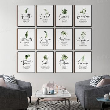 Set of 12 Definition Printable Artwork