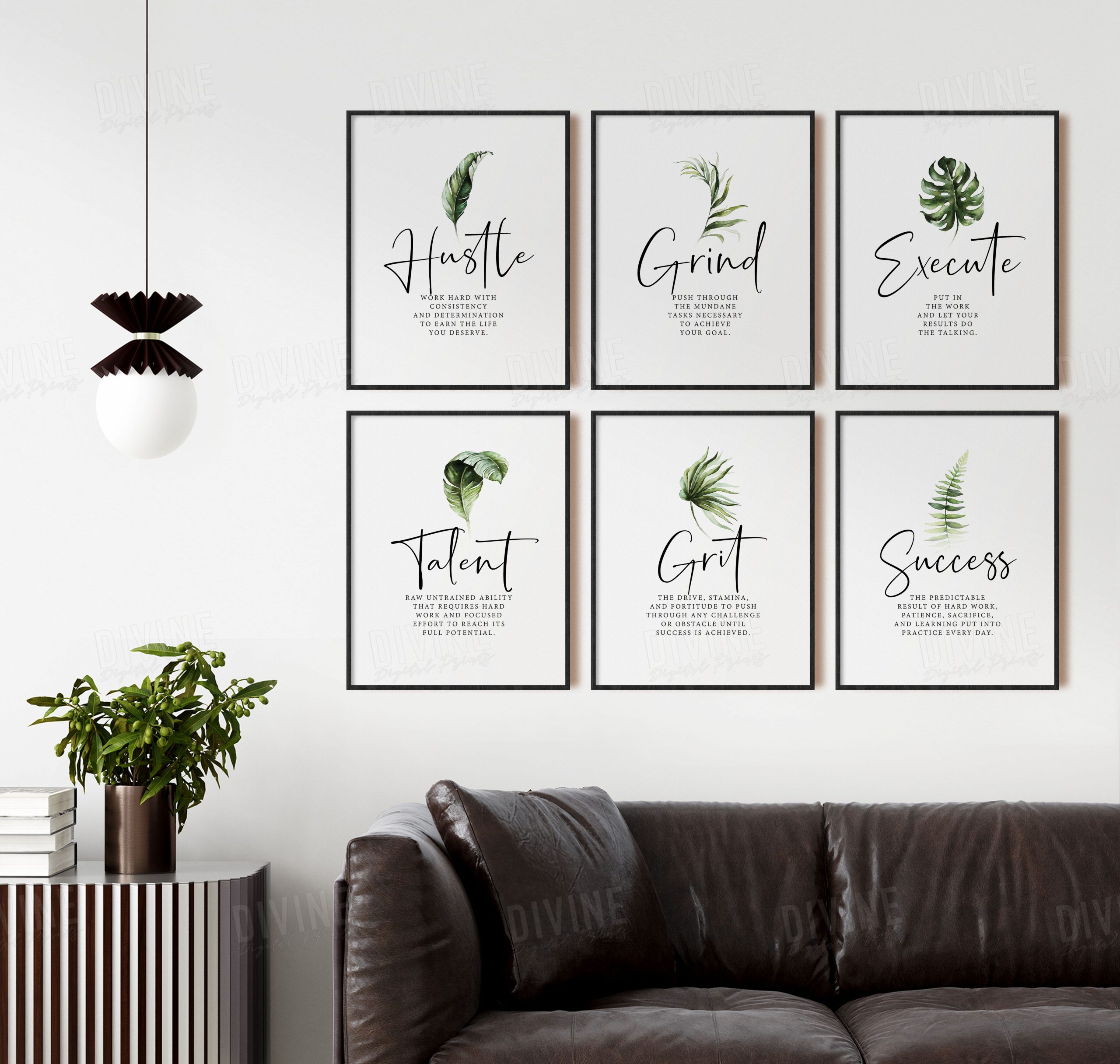 Set of 6 Definition Printable Artwork - Image 3
