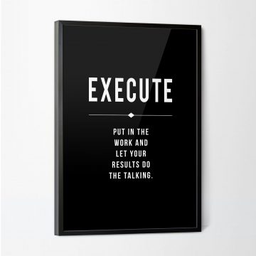 Execute Definition Printable Artwork