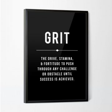 Grit Definition Printable Artwork