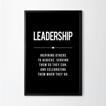 Leadership Definition Printable Artwork