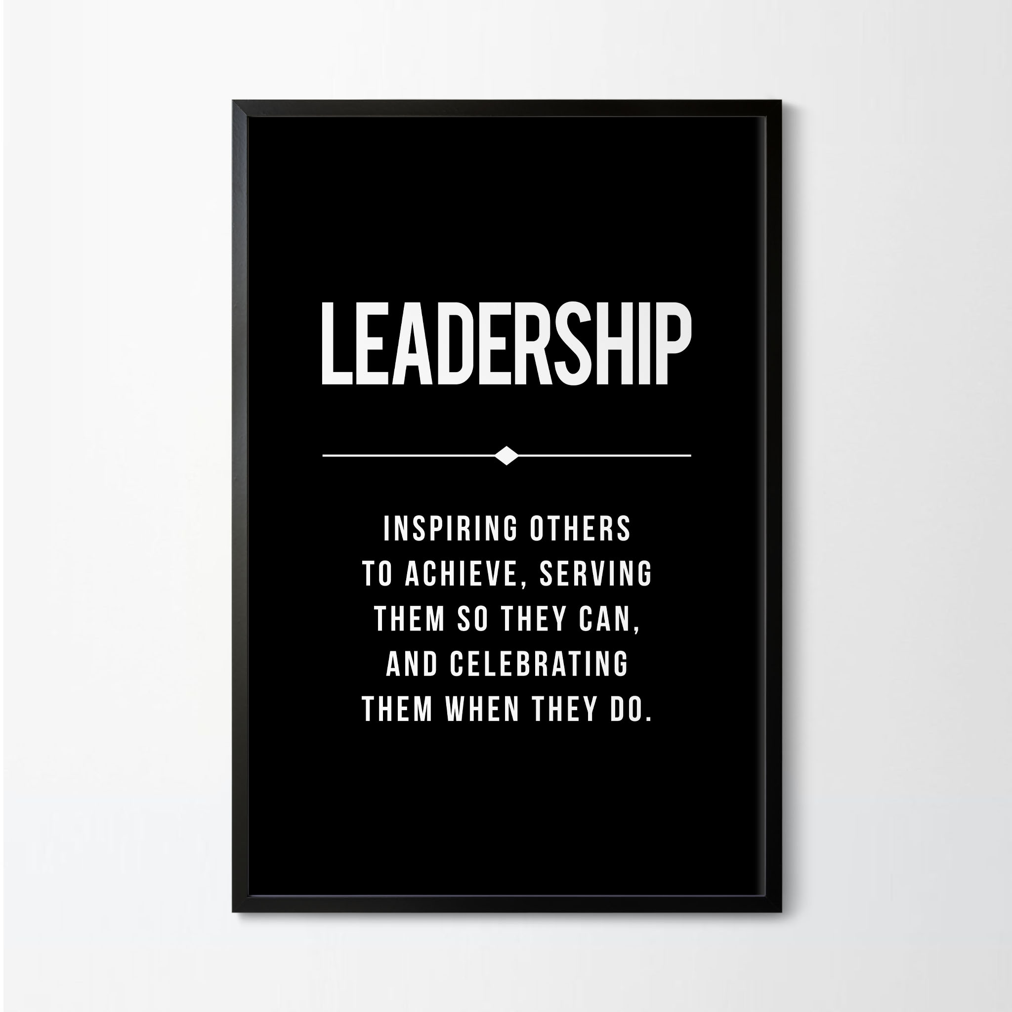 Leadership Definition Printable Artwork