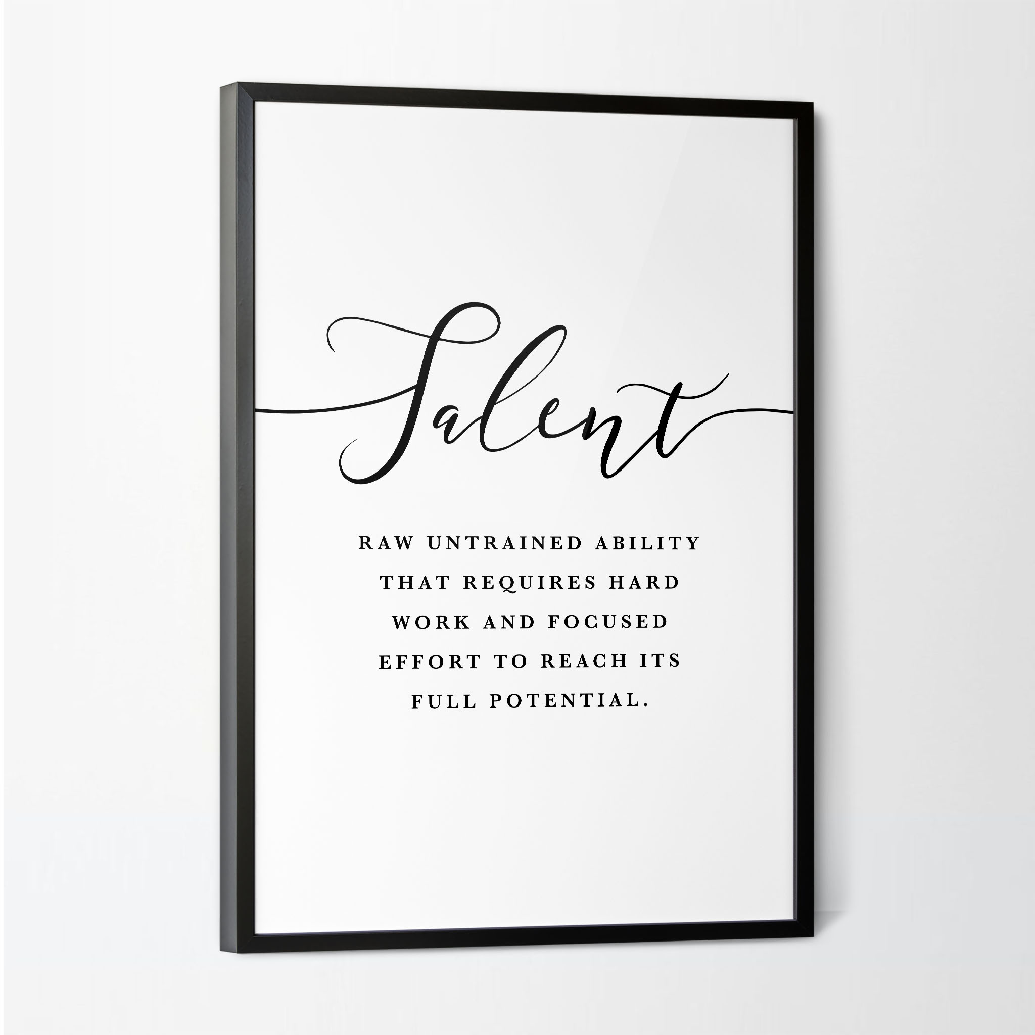 Talent Definition Printable Artwork - Image 2