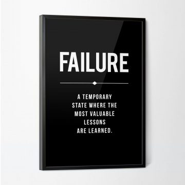 Failure Definition Printable Artwork