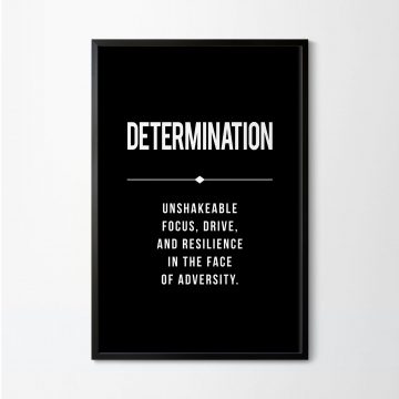 Determination Definition Printable Artwork