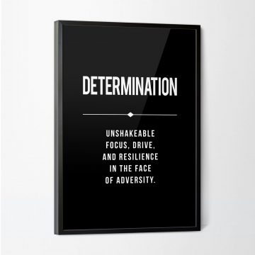 Determination Definition Printable Artwork