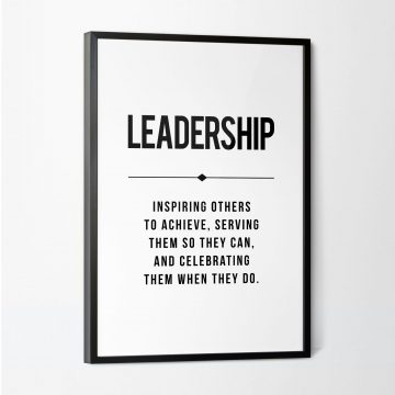 Leadership Definition Printable Artwork