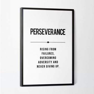 Perseverance Definition Printable Artwork