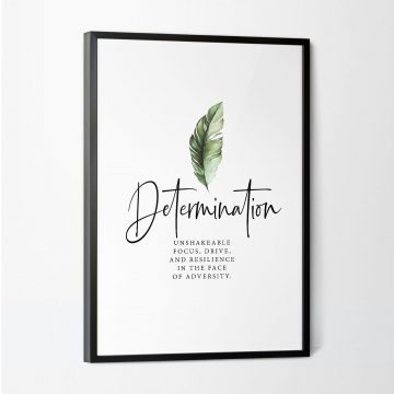 Determination Definition Printable Artwork