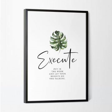 Execute Definition Printable Artwork